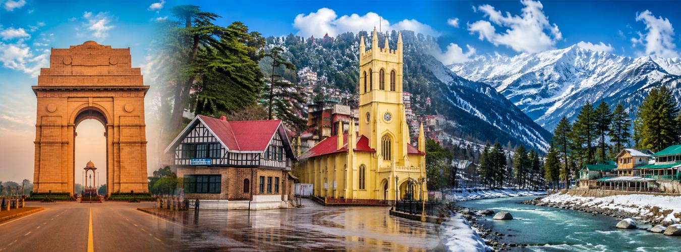 Delhi Shimla Manali Tour 06N / 07D